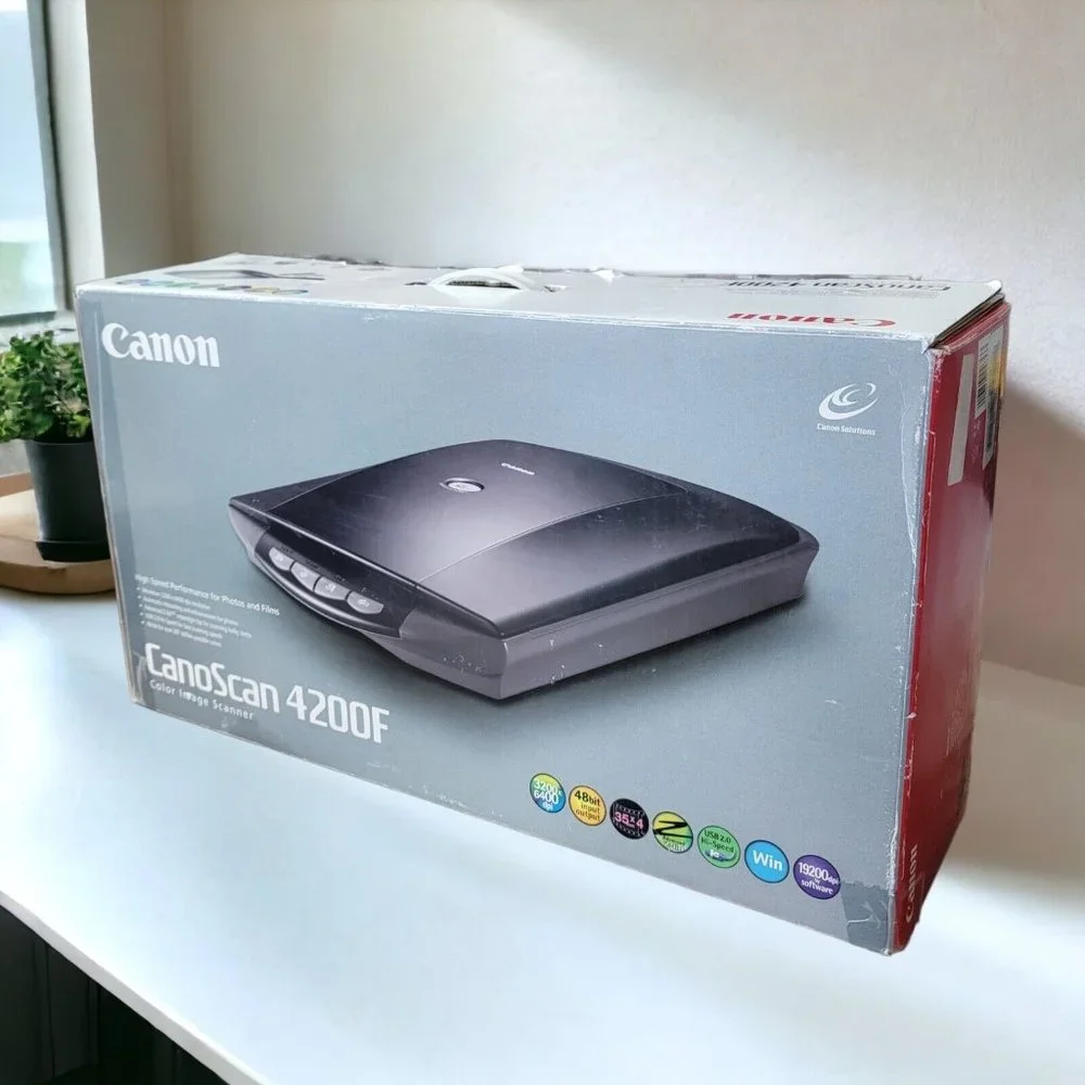 CANON CanoScan 4200F Flabed Scanner Negative Scanner
